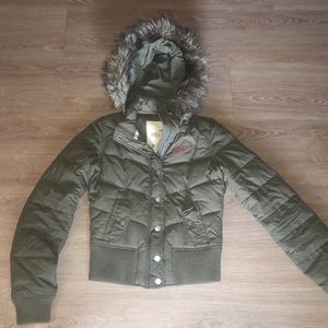 Hollister down jacket